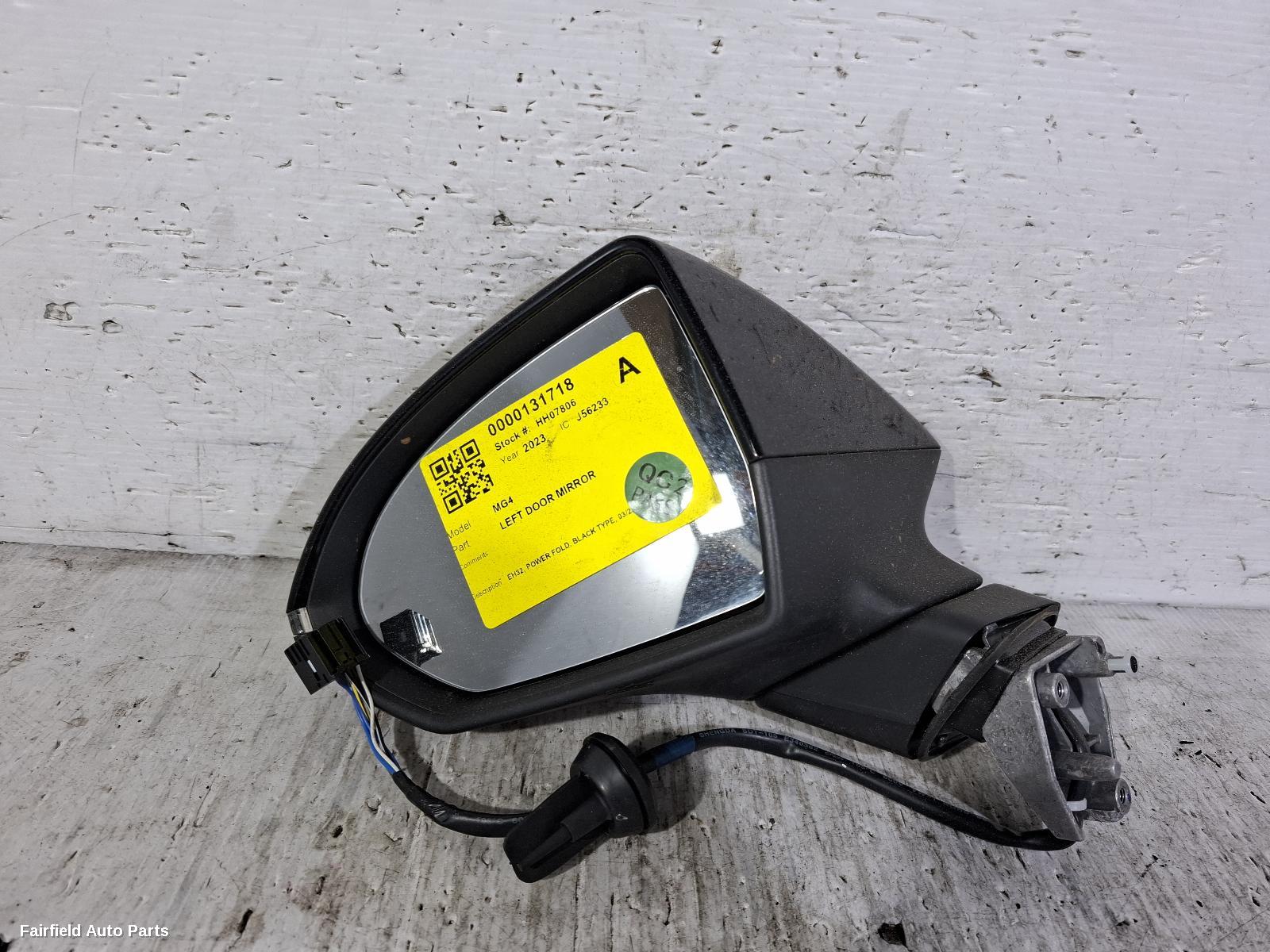 2023-2024 Mg Mg4 Left Door Mirror