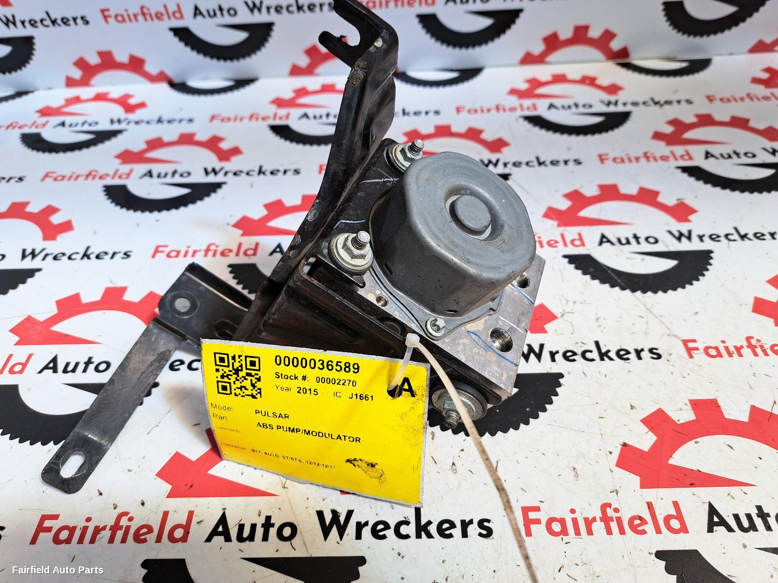 2012-2017 Nissan Pulsar Abs Pump Modulator