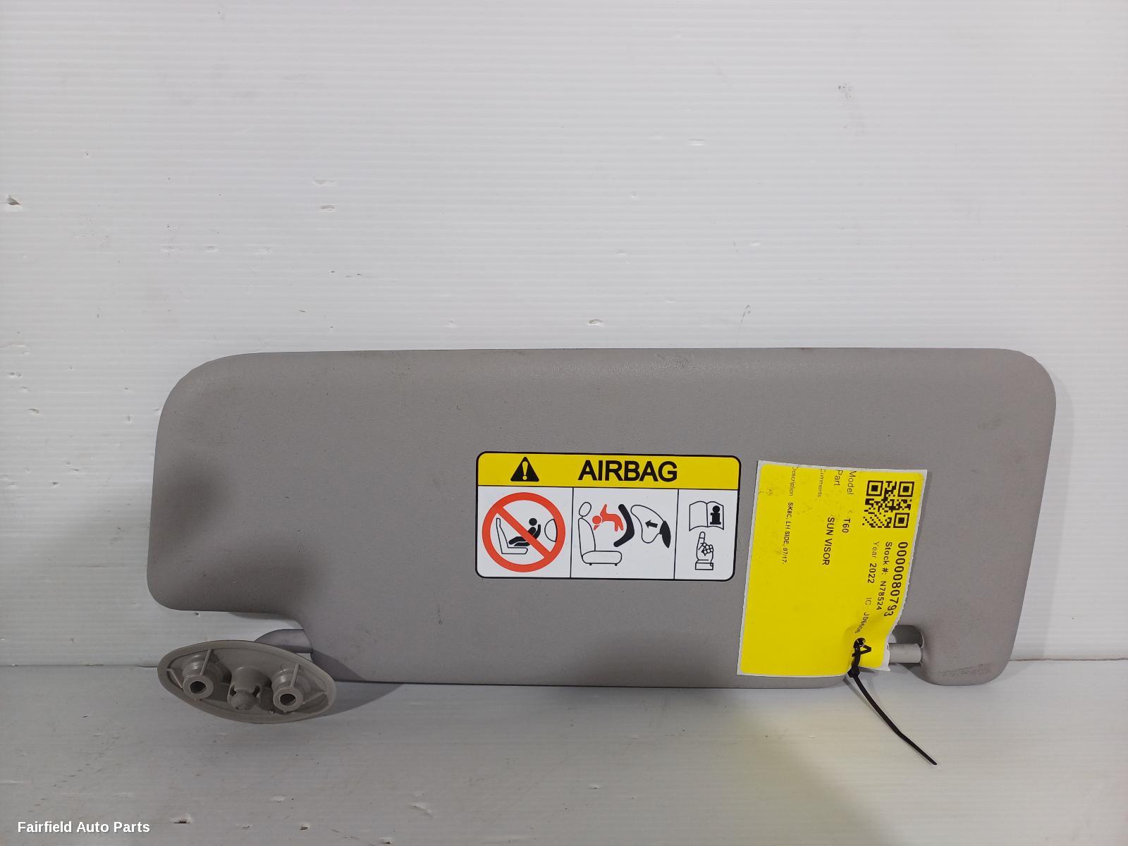 2017-2025 Ldv T60 Sunvisor