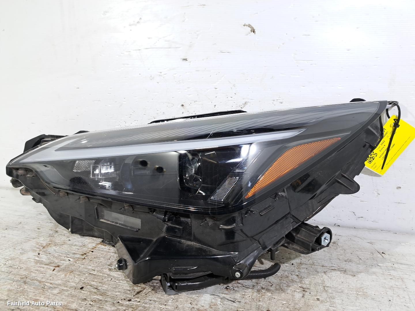 2021-2026 Lexus Nx Left Headlamp