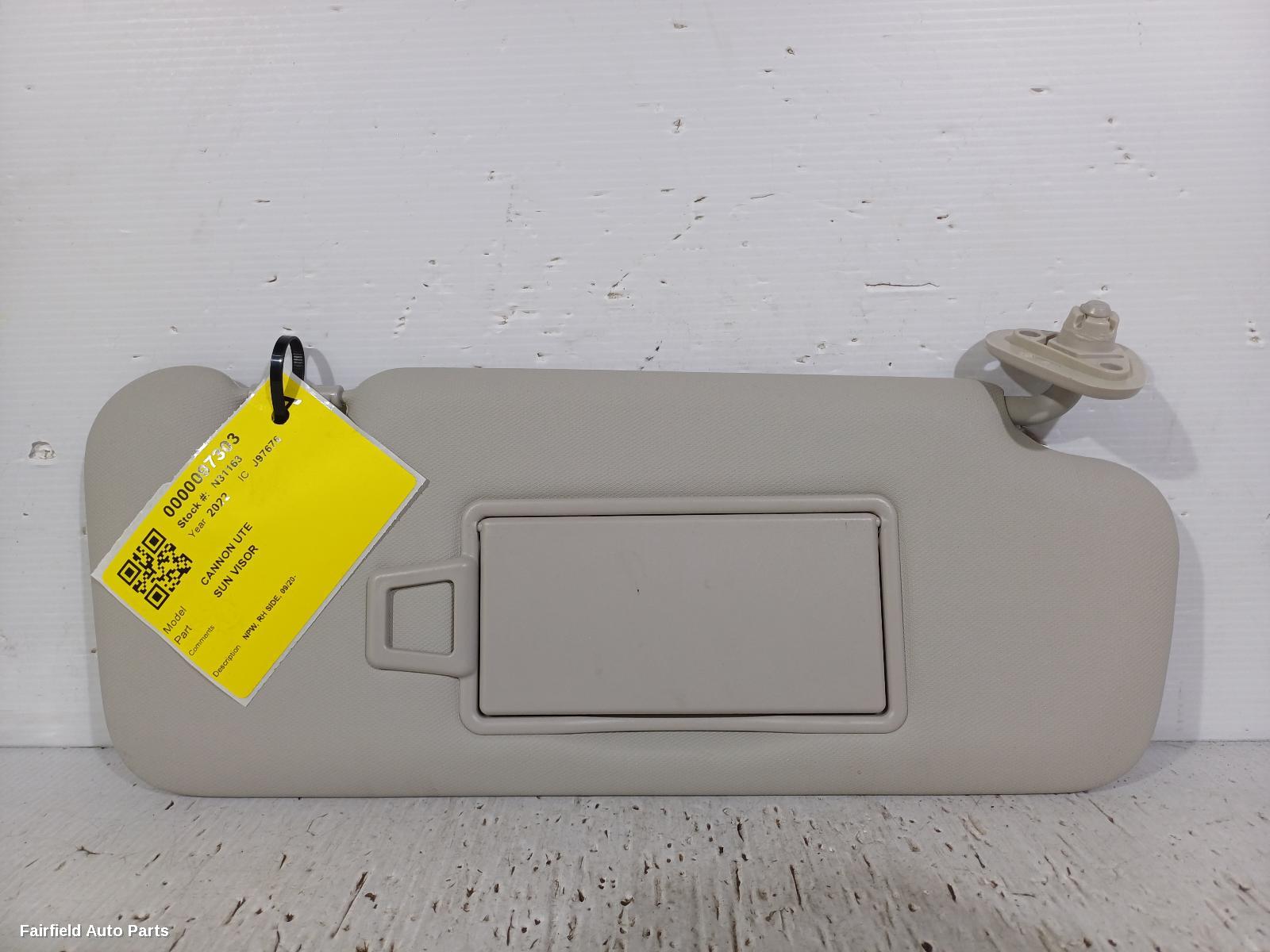 2020-2026 Great Wall Cannon Ute Sunvisor