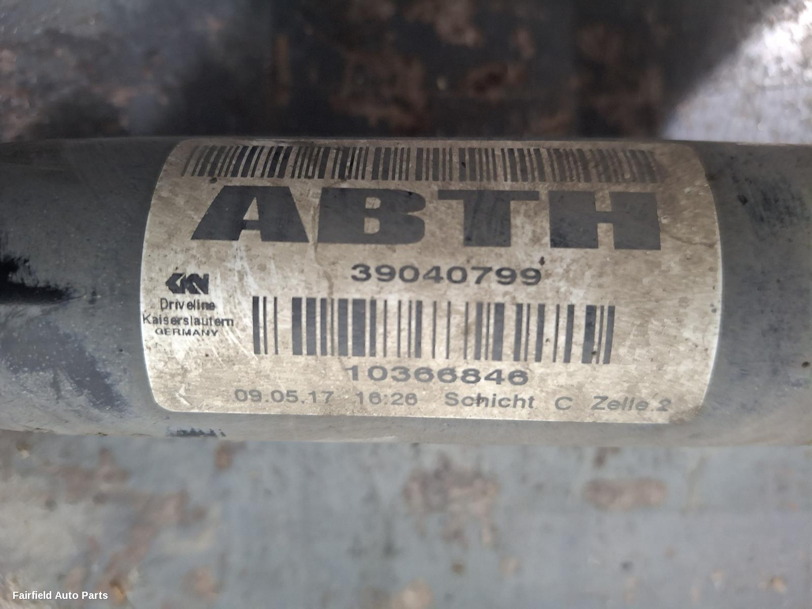 2016-2020 Holden Astra Right Driveshaft
