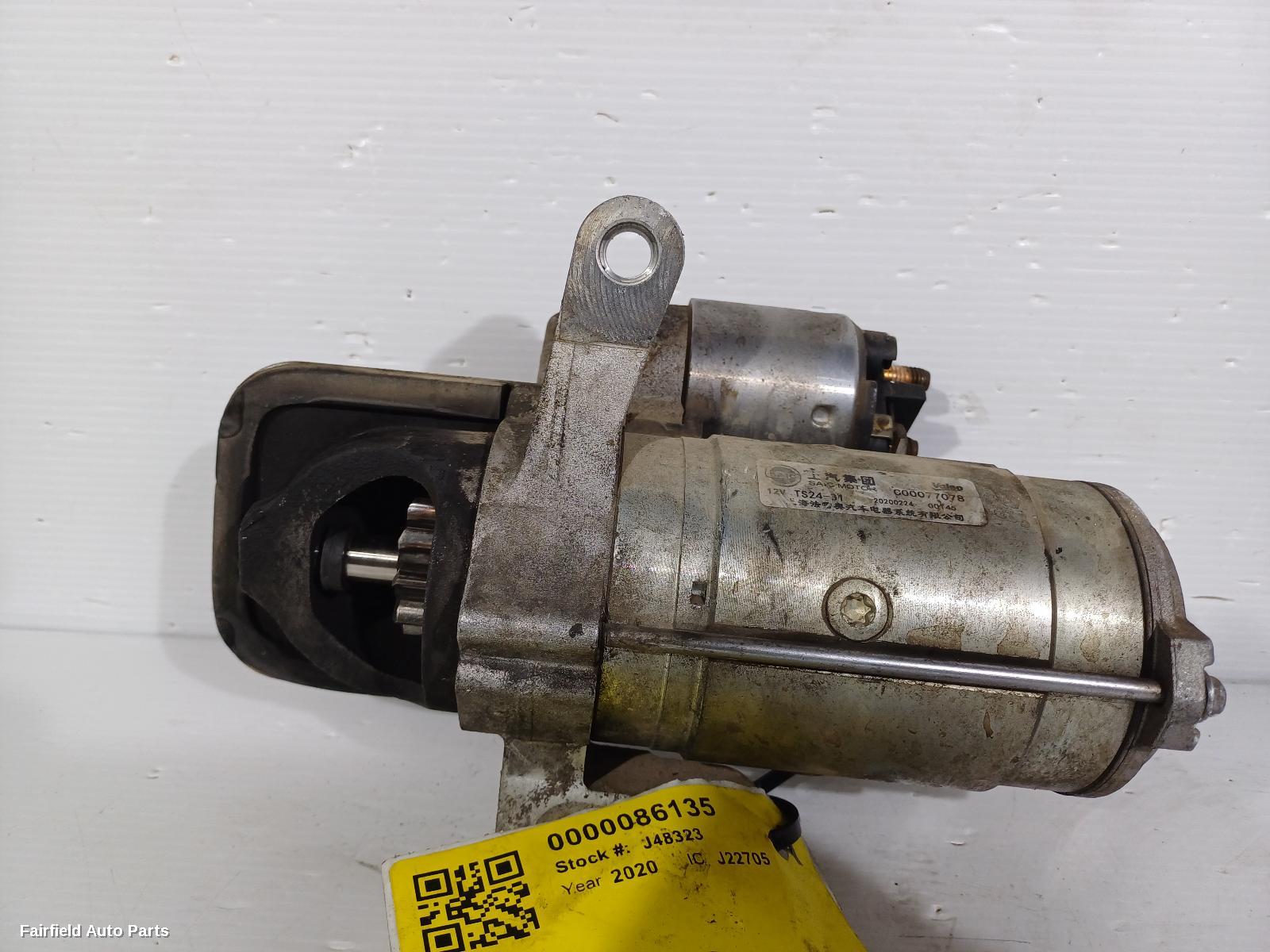 2020-2021 Ldv T60 Starter