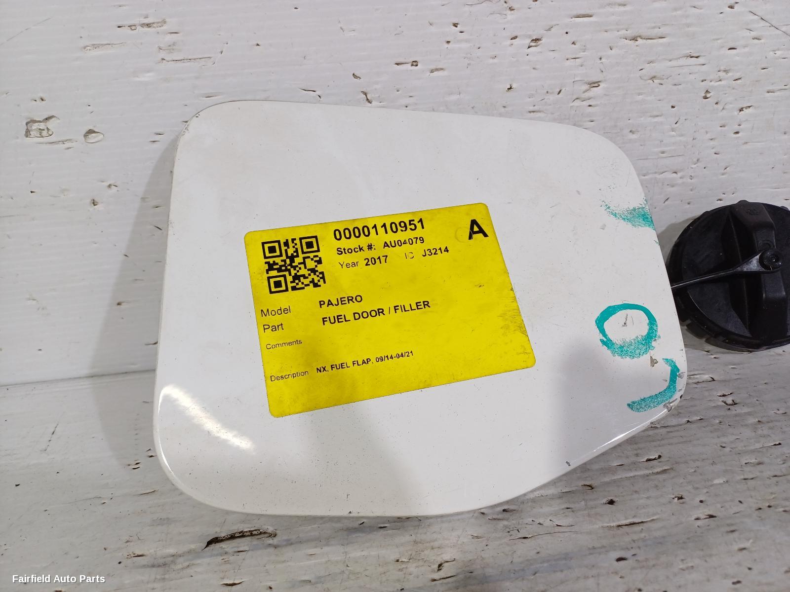 2014-2021 Mitsubishi Pajero Fuel Door   Filler