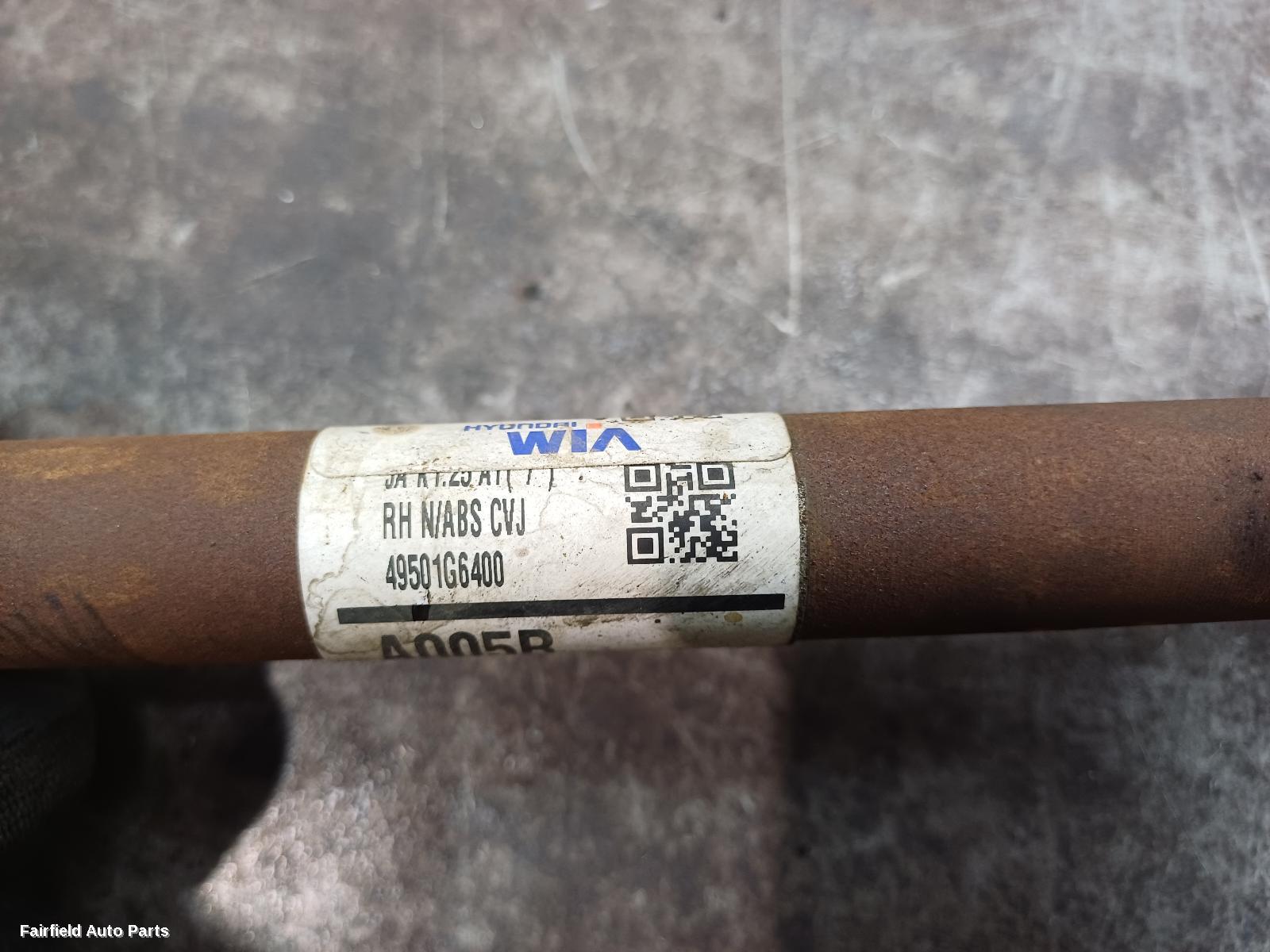 2017-2025 Kia Picanto Right Driveshaft