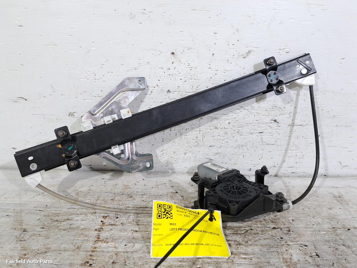 2016-2025 Mg Mg3 Left Front Window Reg Motor