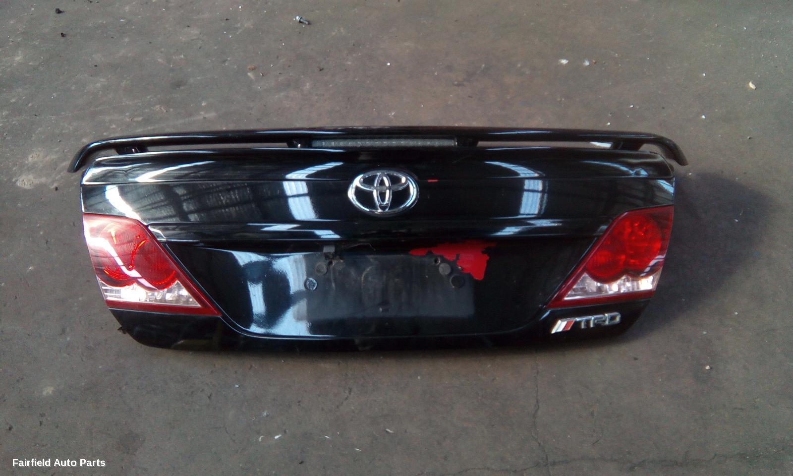 2006-2012 Toyota Aurion Bootlid Tailgate