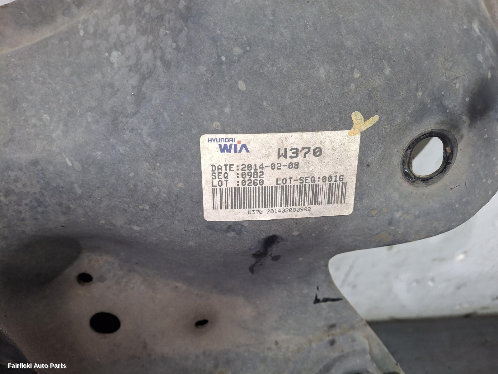 2011-2014 Kia Rio Frt Xmember Cradle