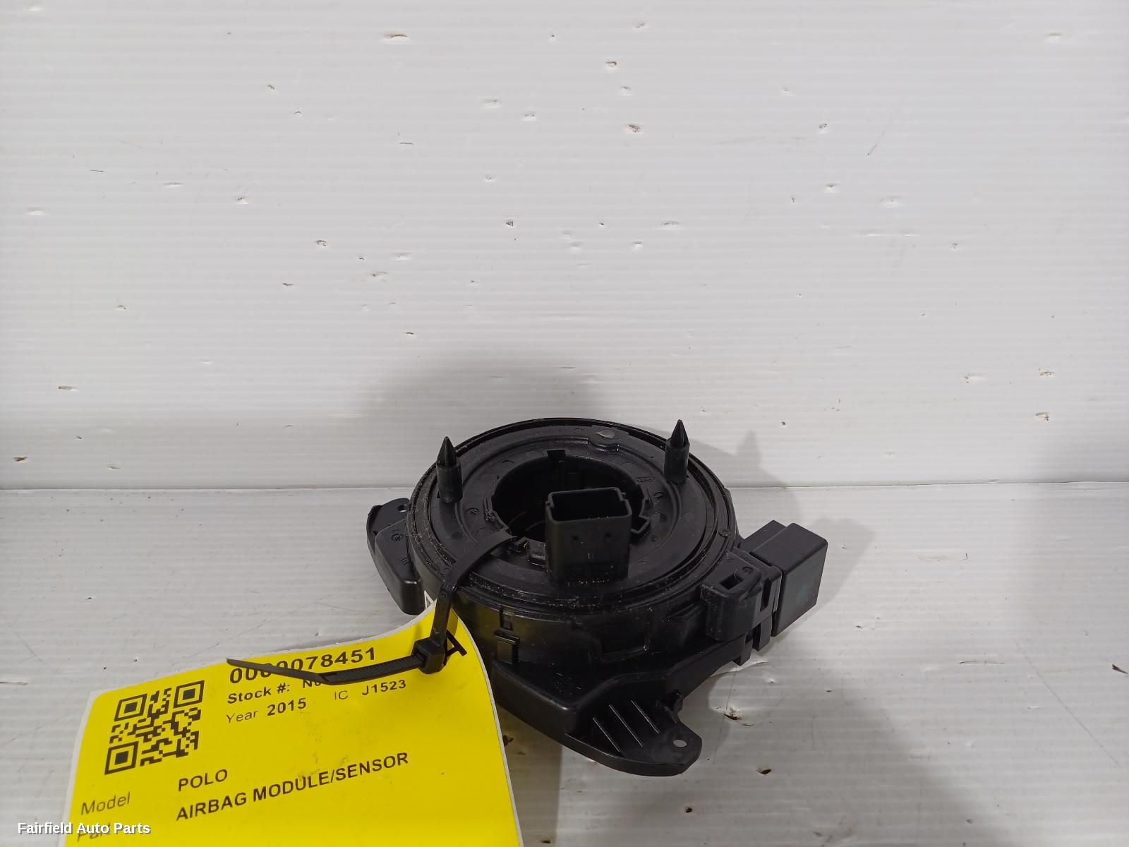 2014-2017 Volkswagen Polo Airbag Module Sensor