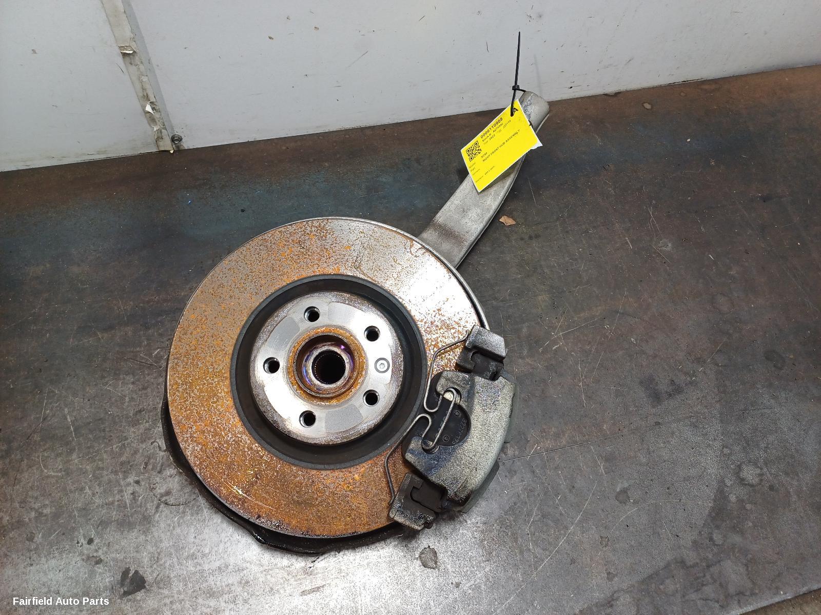 2017-2025 Volvo Xc60 Right Front Hub Assembly