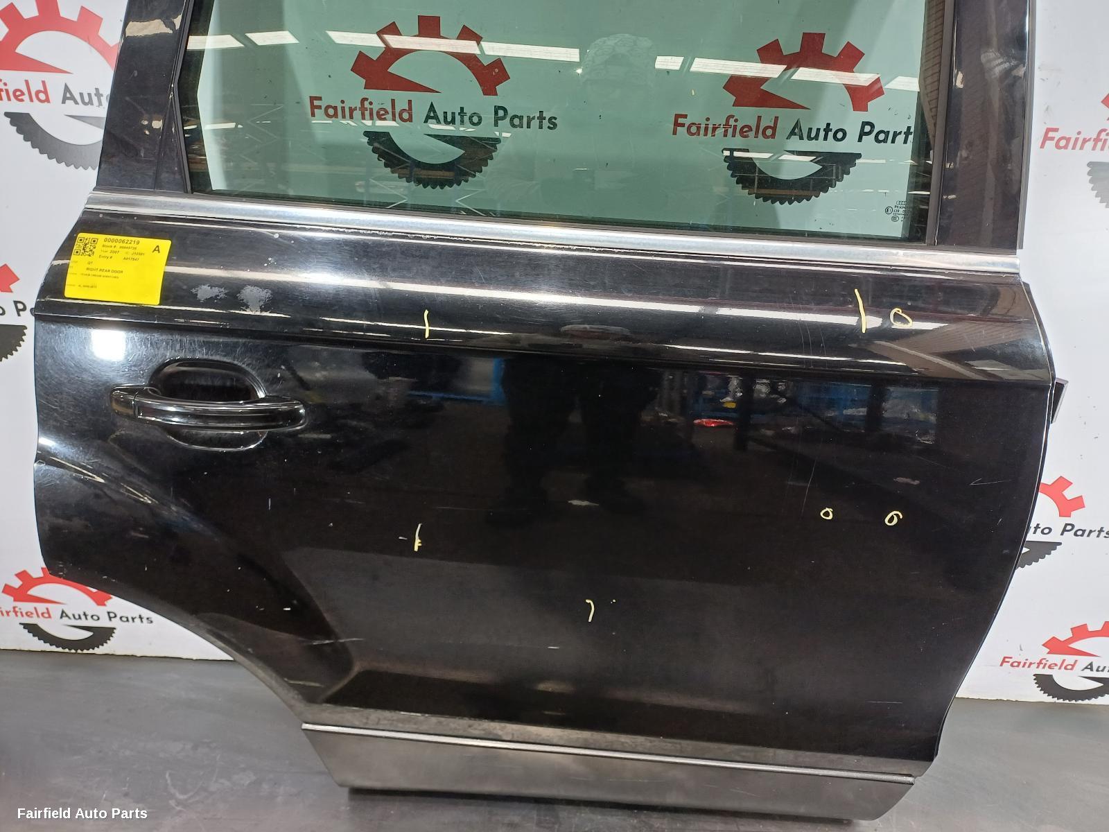 2006-2015 Audi Q7 Right Rear Door Sliding
