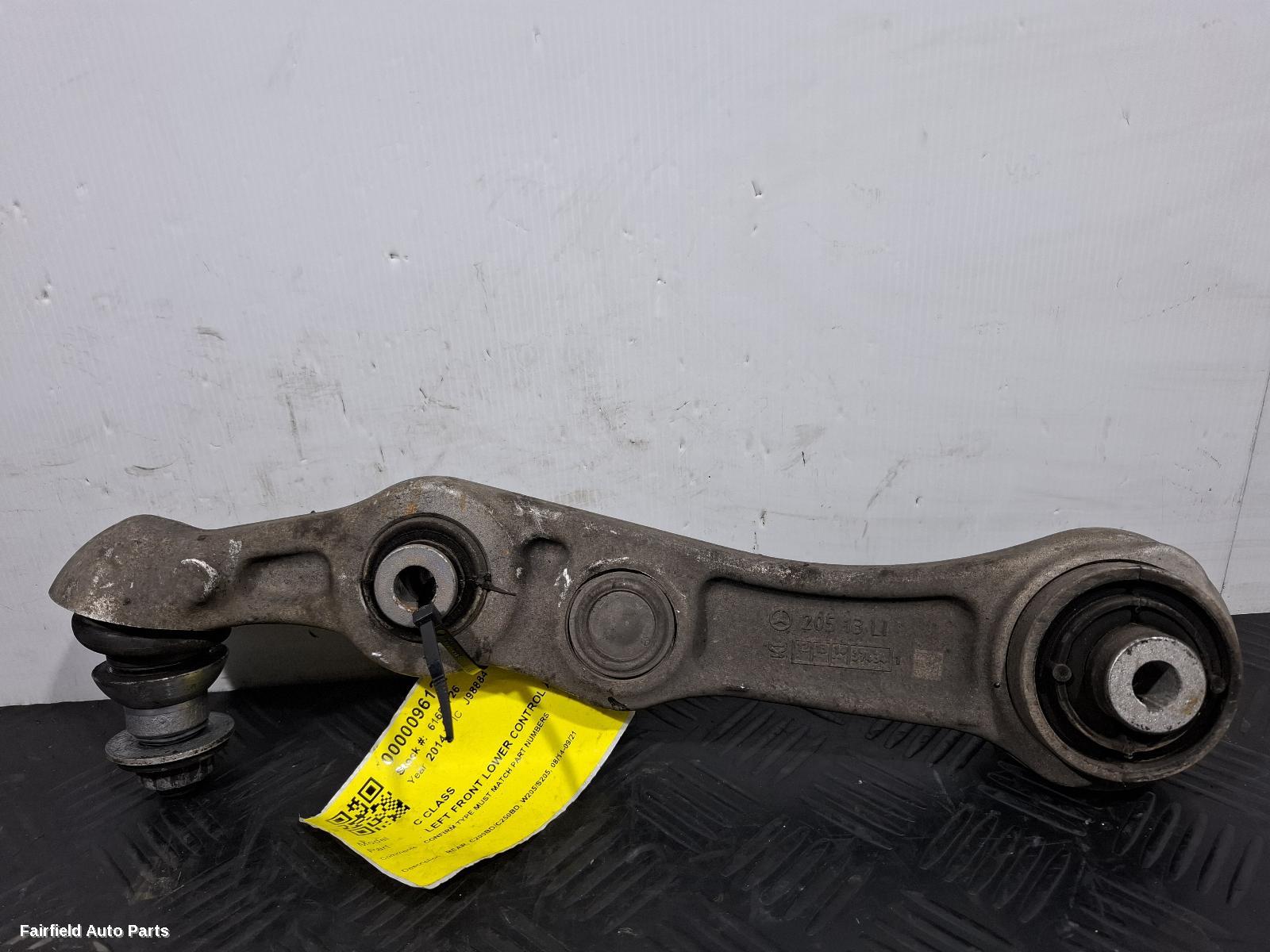 2014-2023 Mercedes C Class Left Front Lower Control Arm