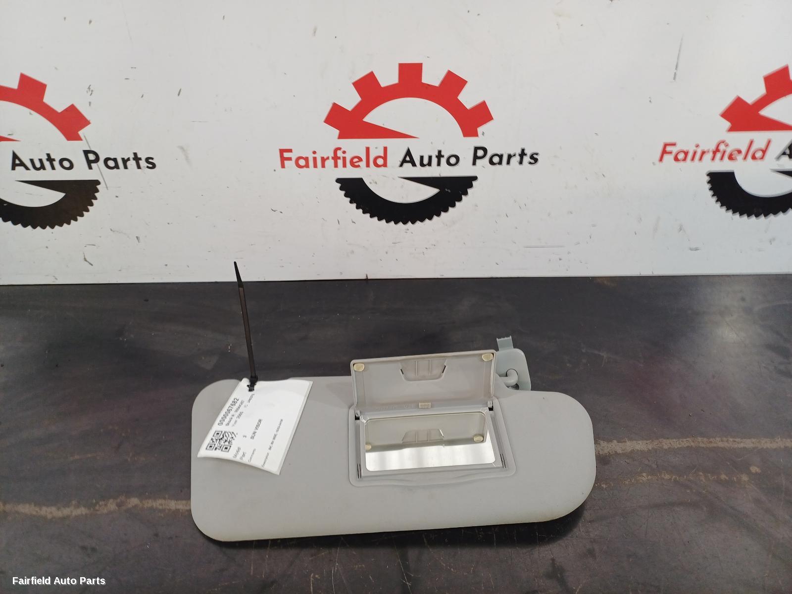 2003-2009 Mazda 3 Sunvisor