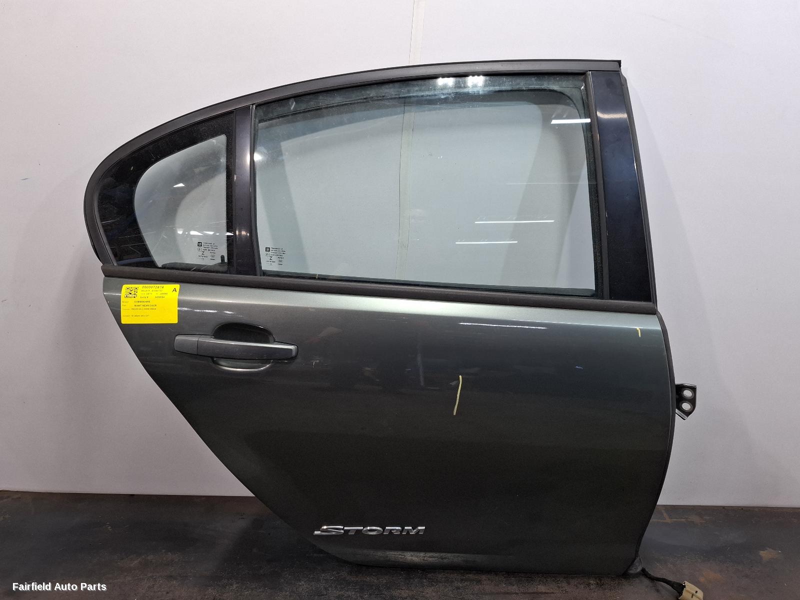 2013-2017 Holden Commodore Right Rear Door Sliding