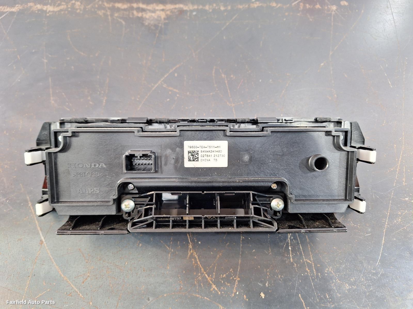 2016-2021 Honda Civic Heater Ac Controls