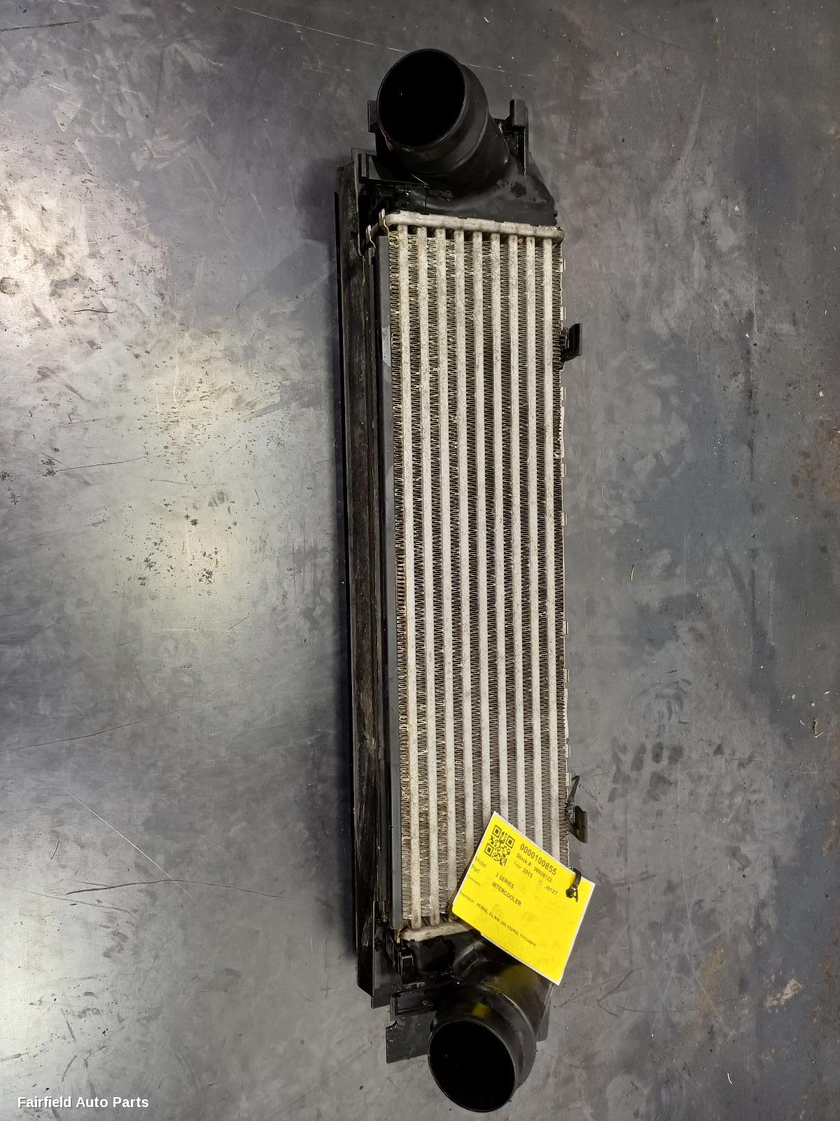 2013-2016 Bmw 2 Series Intercooler
