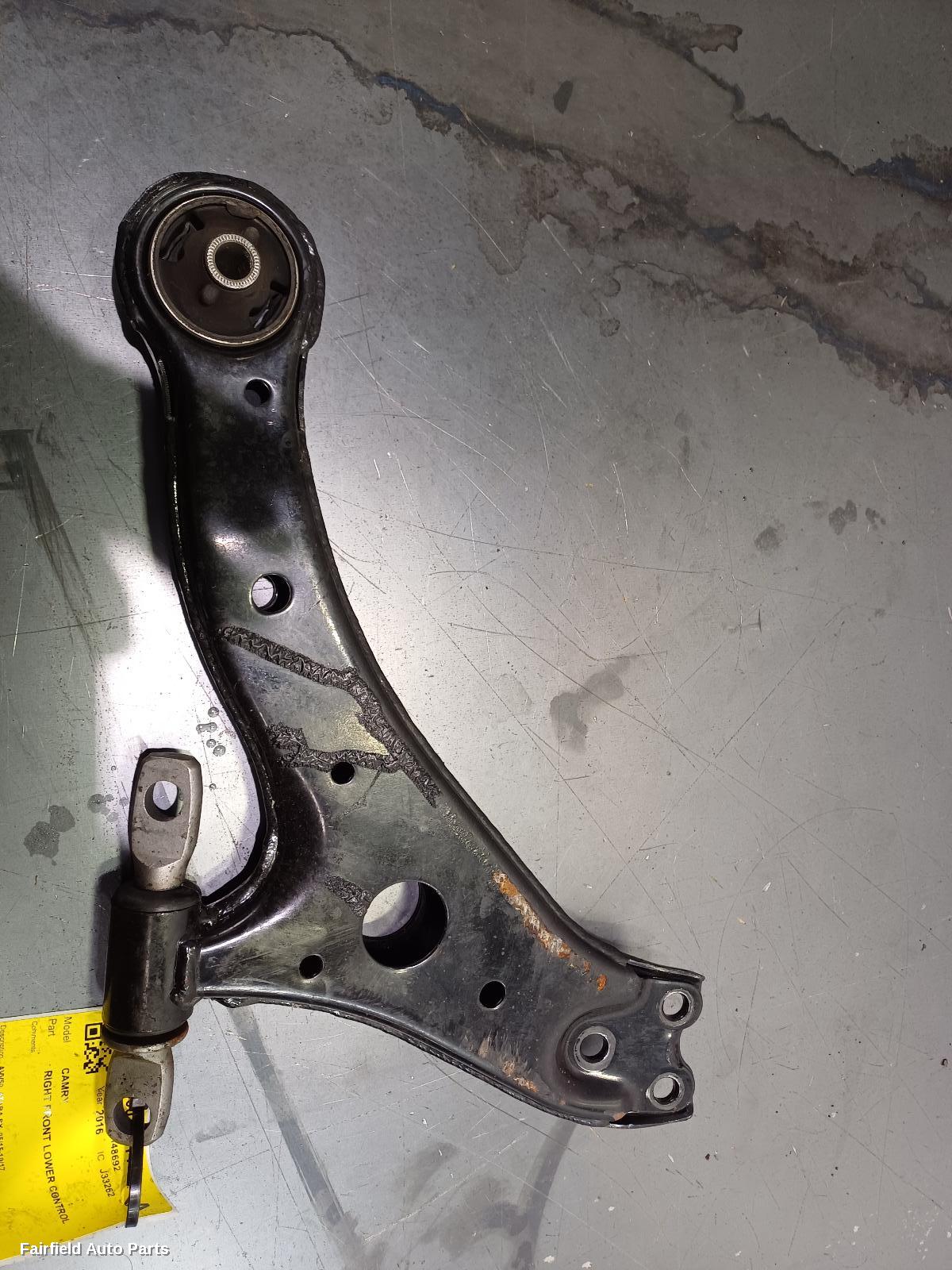 2015-2017 Toyota Camry Right Front Lower Control Arm
