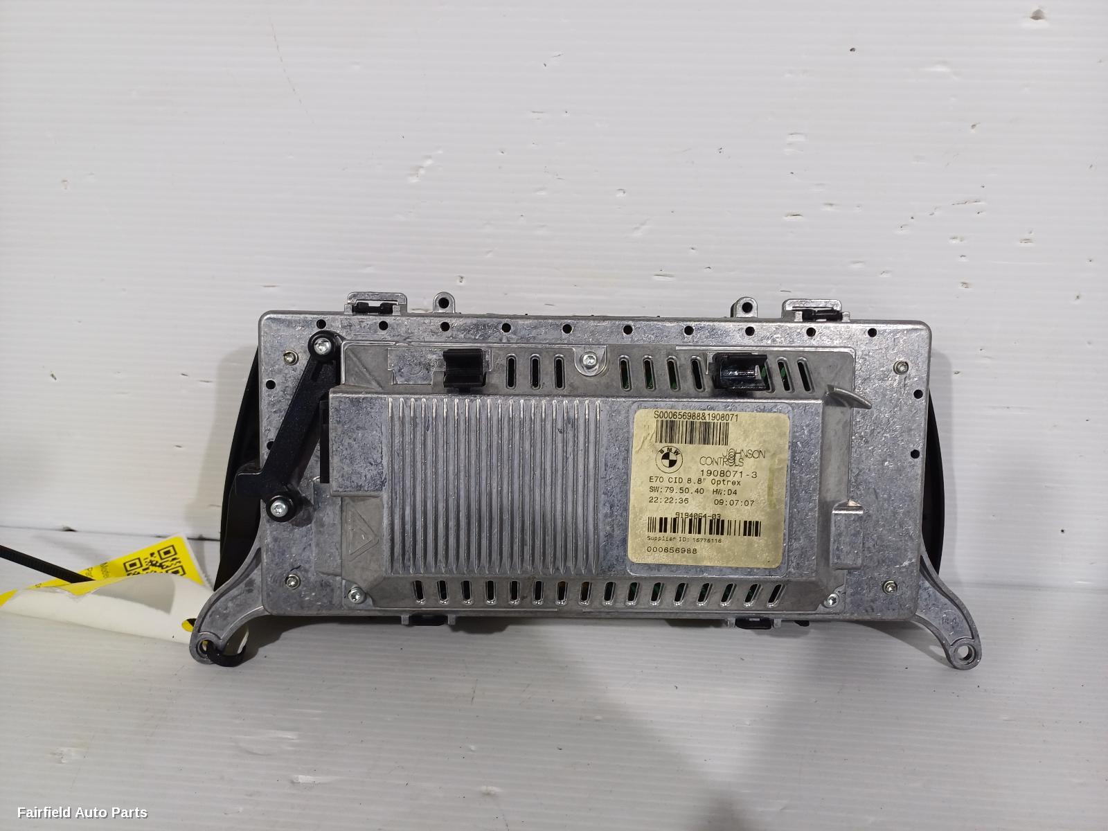 2007-2009 Bmw X5 Radio Cd Dvd Sat Tv