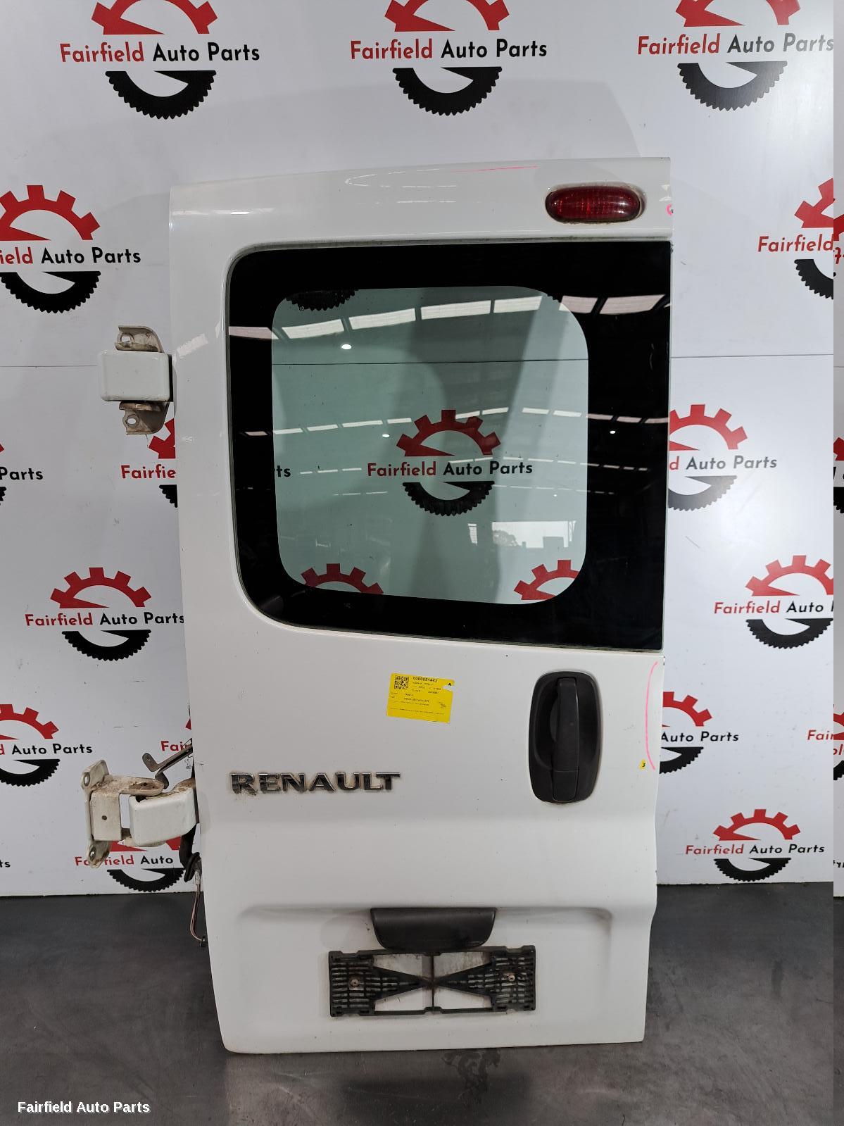 2004-2014 Renault Trafic Bootlid Tailgate